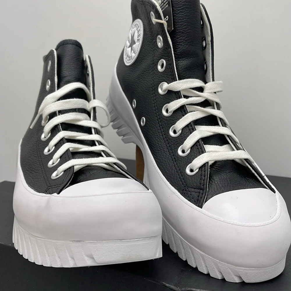 Converse WMNS CTAS LUGGED 2.0 HI BLACK/EGRET/WHITE A03704C Paltforms Sn…